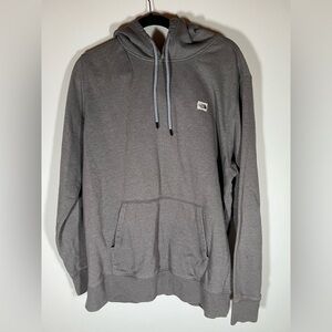 The North Face gray brown hoodie sweatshirt sz XL patch logo gorpcore comfy